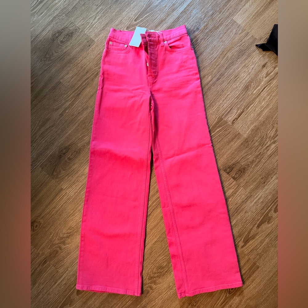 Vibrant Pink Women's Jeans